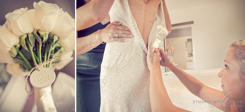 Getting Ready - Keirra & Chris Noosa Australia Wedding - Studio Impressions