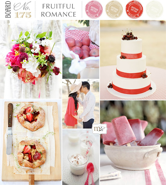Magnolia Rouge Fruitful Romance Wedding Inspiration Board No175