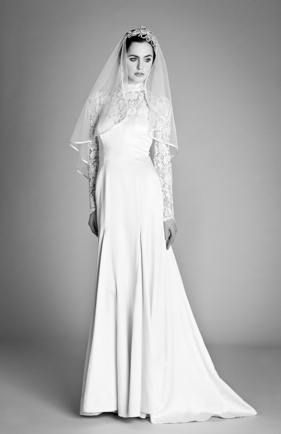 Temperley Ophelia Bridal Collection long sleeved Grace Gown