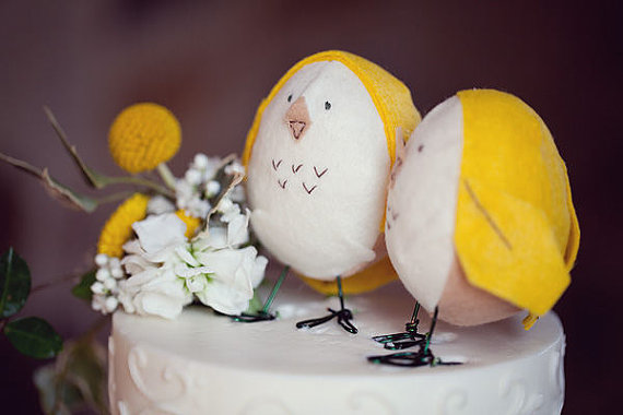 And Bear Bird Cake Toppers