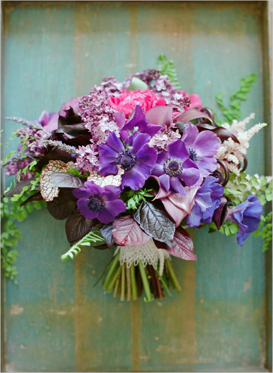 Delicate Purple Bouquet