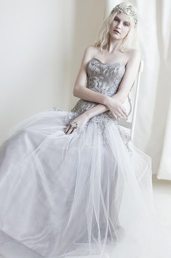 Cleo - Mariana Hardwick's Precious Curiosities 2013 Wedding Dress Collection