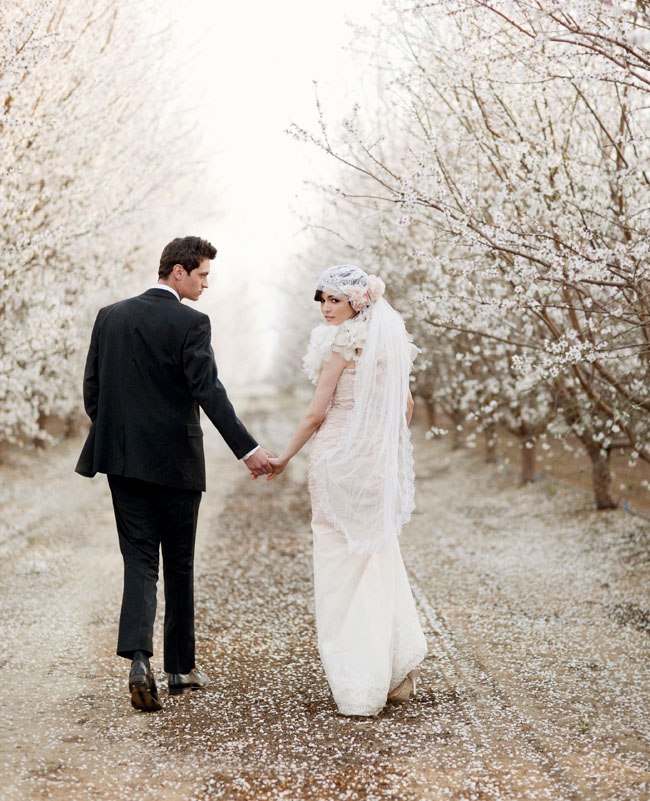 Almond Orchard Wedding Inspiration Shoot
