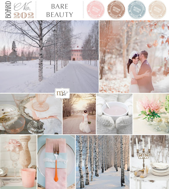 Magnolia Rouge Bare Beauty Winter Wedding Inspiration BoardNo202