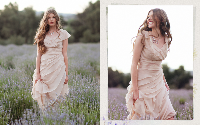Ruche Fall 2012 Lace & Lavender Wedding Collection Margarete Sand Wedding Dress