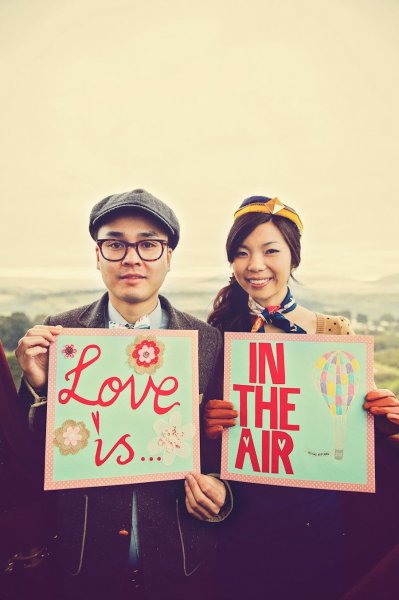 Love Is In The Air - Australian Engagement Shoot
