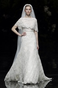 Elie Saab's 2013 Bridal Collection for Pronovias - Magots Wedding Dress with Cape
