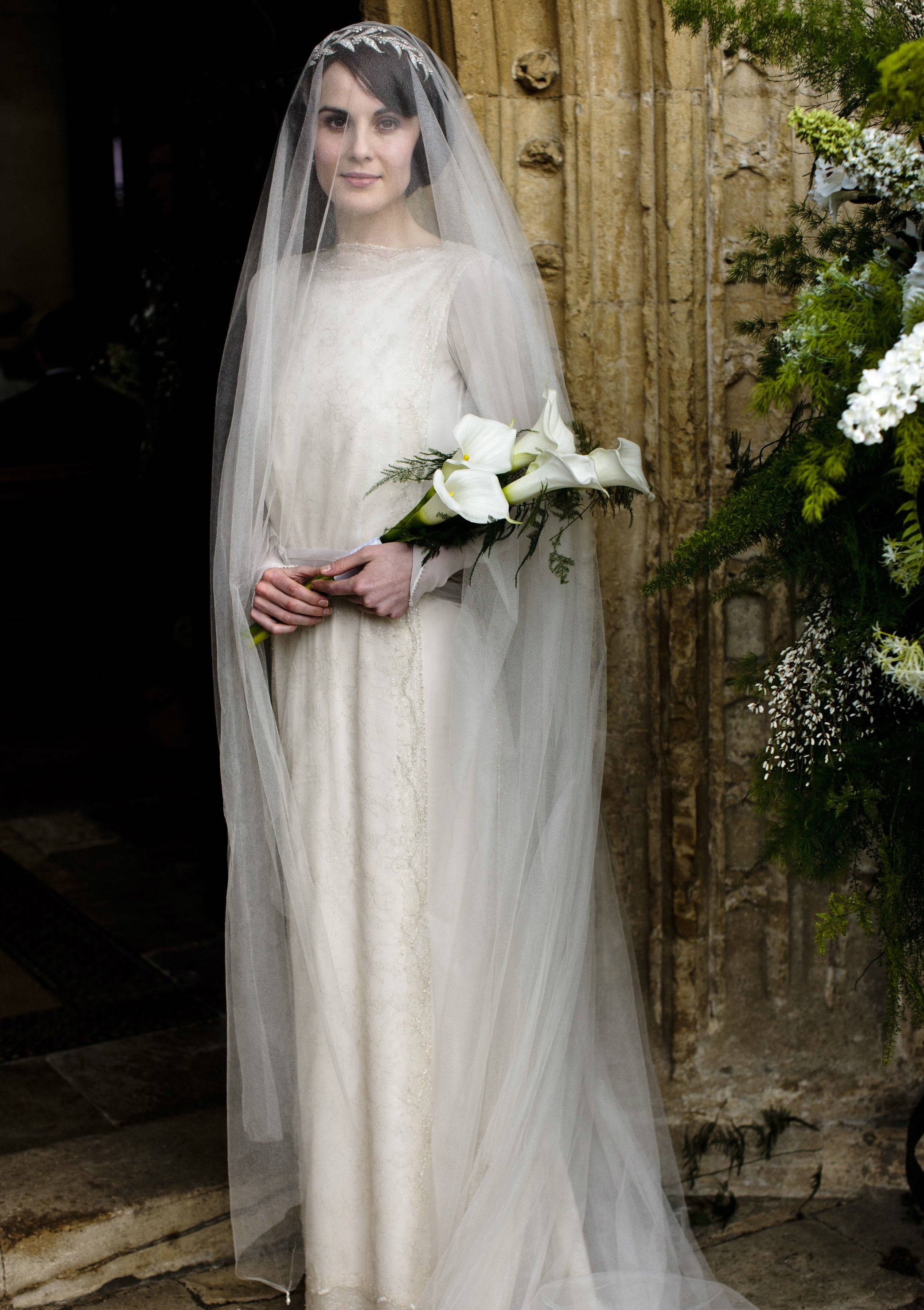 Downton Abbey Series 3 Wedding - Lady Mary's Wedding Dress