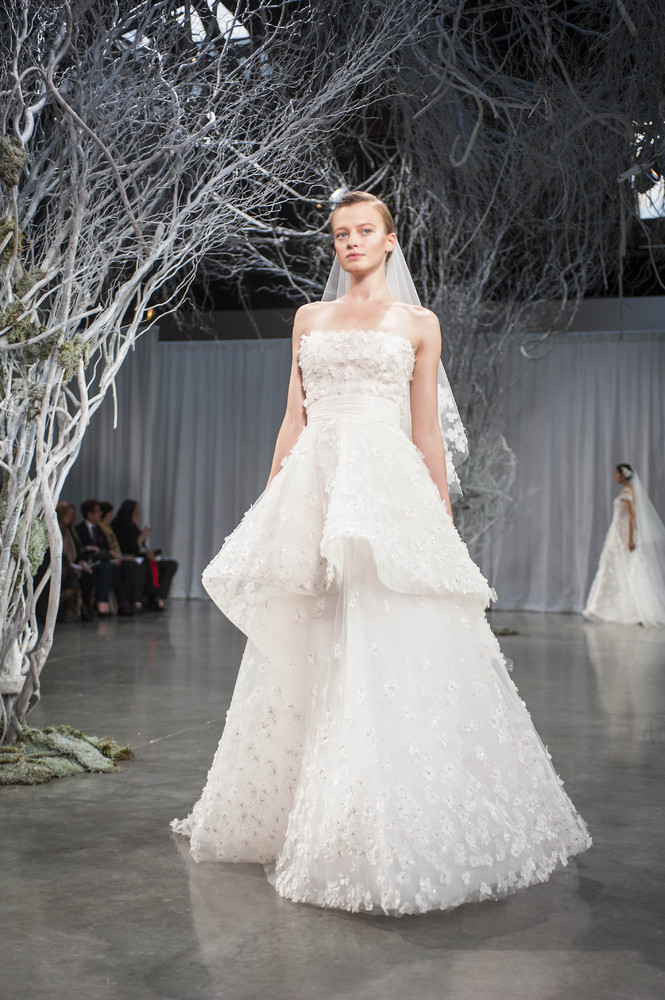 Monique Lhuillier Fall 2013 Bridal Collection from New York Bridal Fashion Week