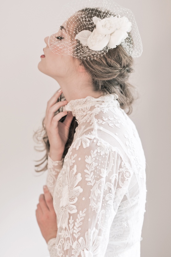 Bella Cage Veil - Enchanted Atelier Fall WInter 2013 Collection