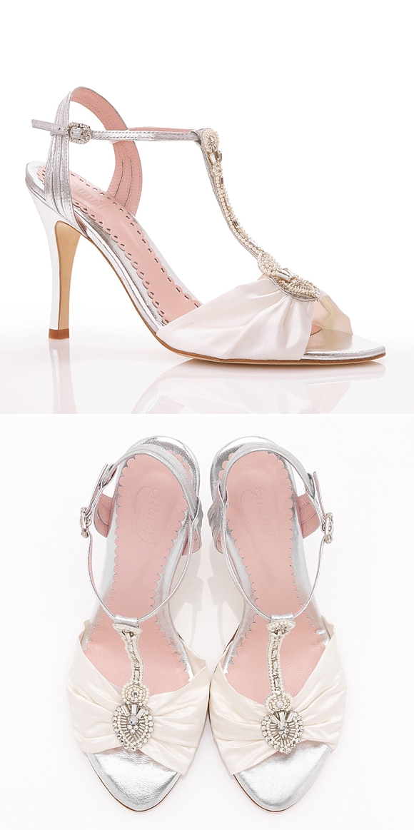 Ivy Bridal Sandals from Emmy London