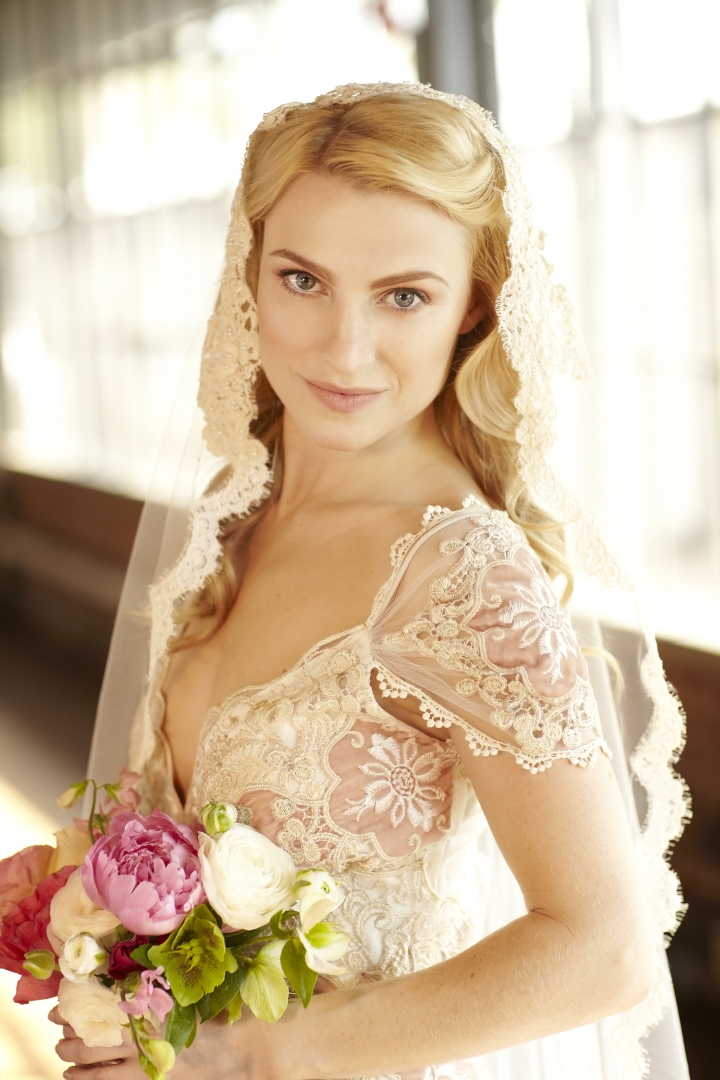 Runway to Reality Inspiration Shoot featuring Claire Pettibone's Genevieve from Kristy Rice