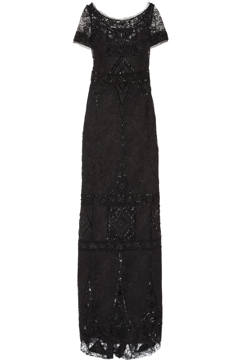 Beaded lace gown by Emilio Pucci