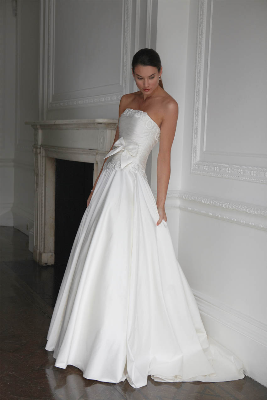 Perfect Wedding Dress for the Apple Shaped Bride