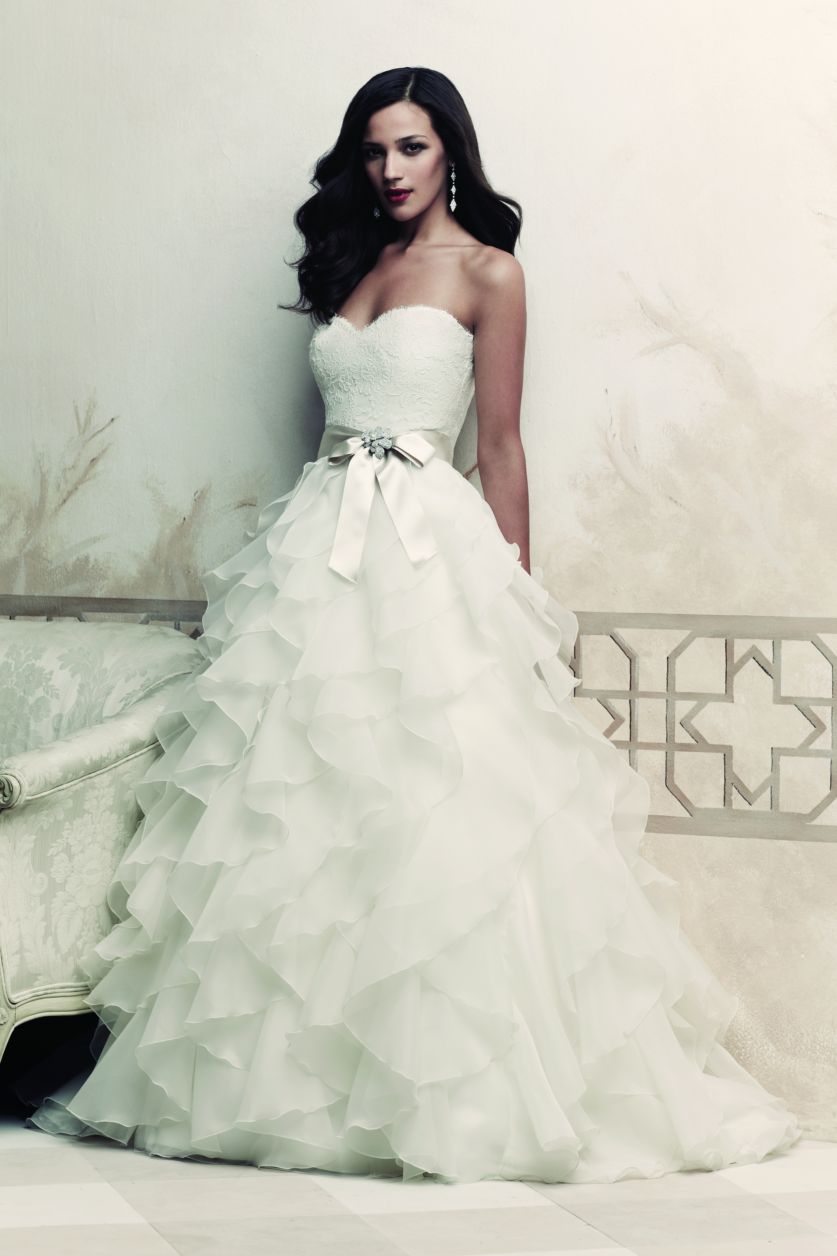 Perfect Wedding Dress for the Pear Shaped Bride