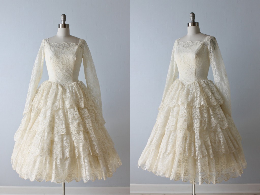 Vintage Wedding Dresses from The Vintage Mistress : Chic Vintage Brides