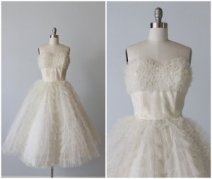 Vintage Wedding Dresses from The Vintage Mistress : Chic Vintage Brides