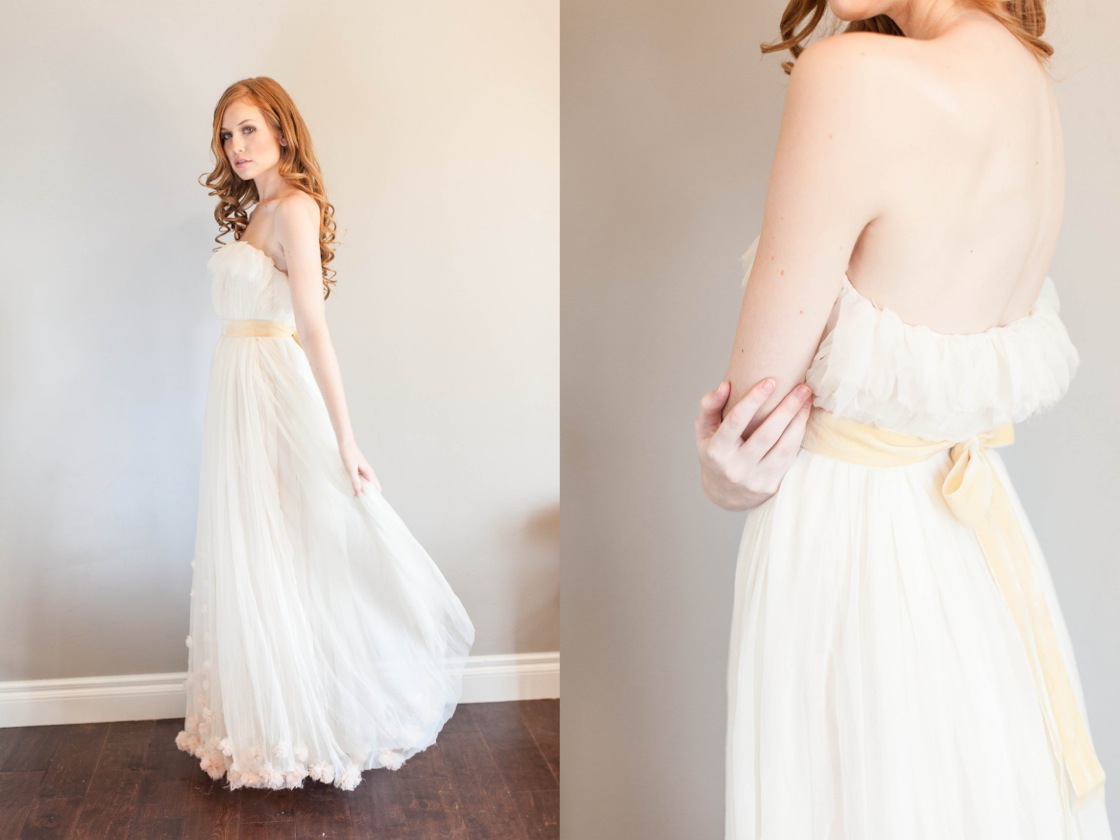 Eloise gown, #G800 from Mignonne Handmade's 2014 Collection