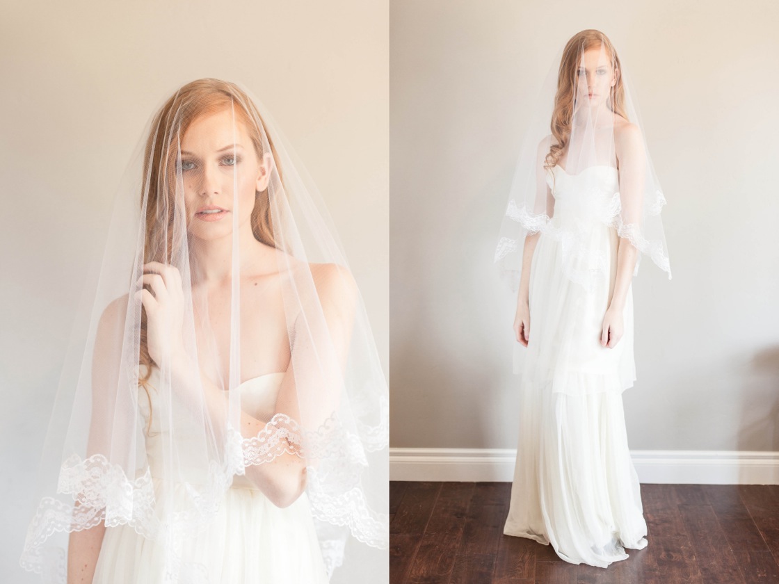 Lyon veil, #817 from Mignonne Handmade's 2014 Collection