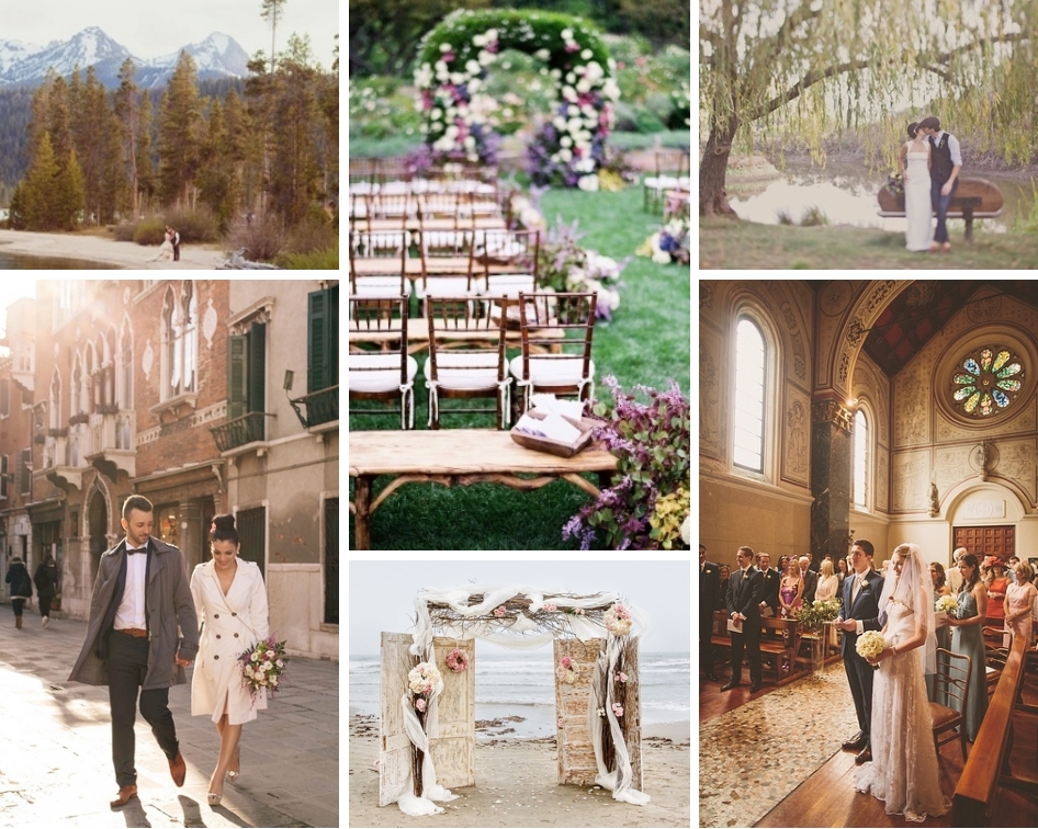 Top Wedding Trends for 2014 - Anywhere Goes