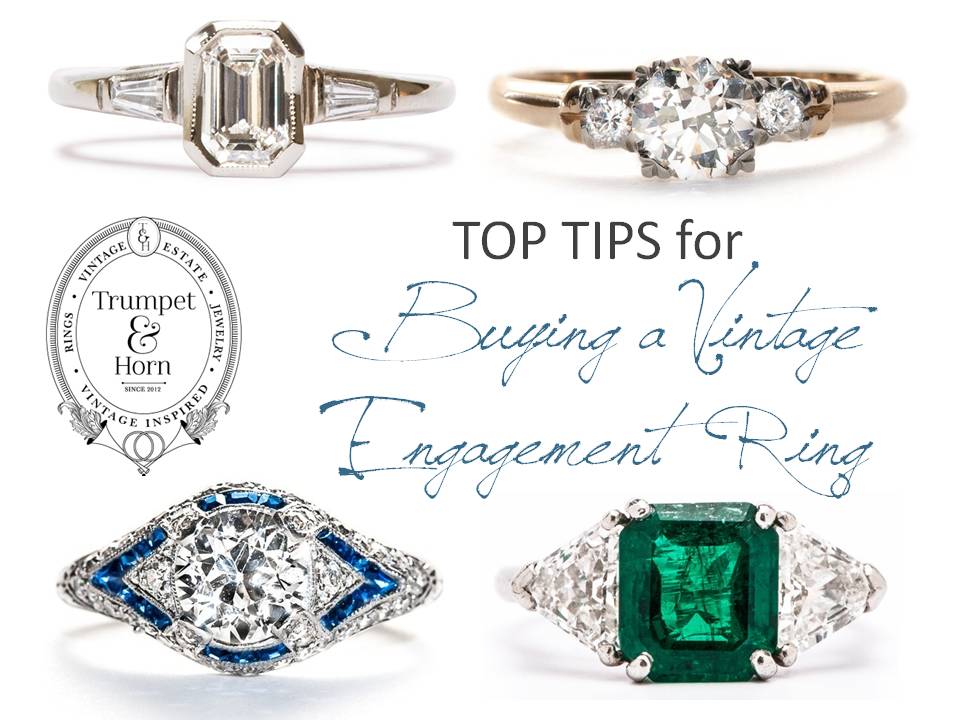 TOP TIPS for Buying a Vintage Engagement Ring