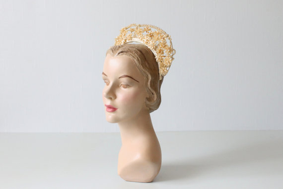 1930s Wax Flower Crown