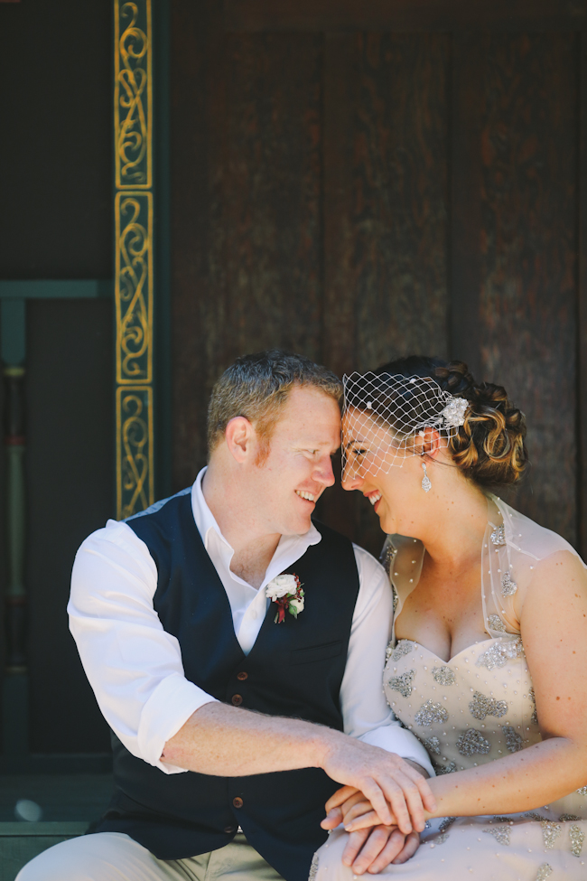 First Look - An Enchanting Montrose Berry Farm Wedding from Lara Hotz Photography