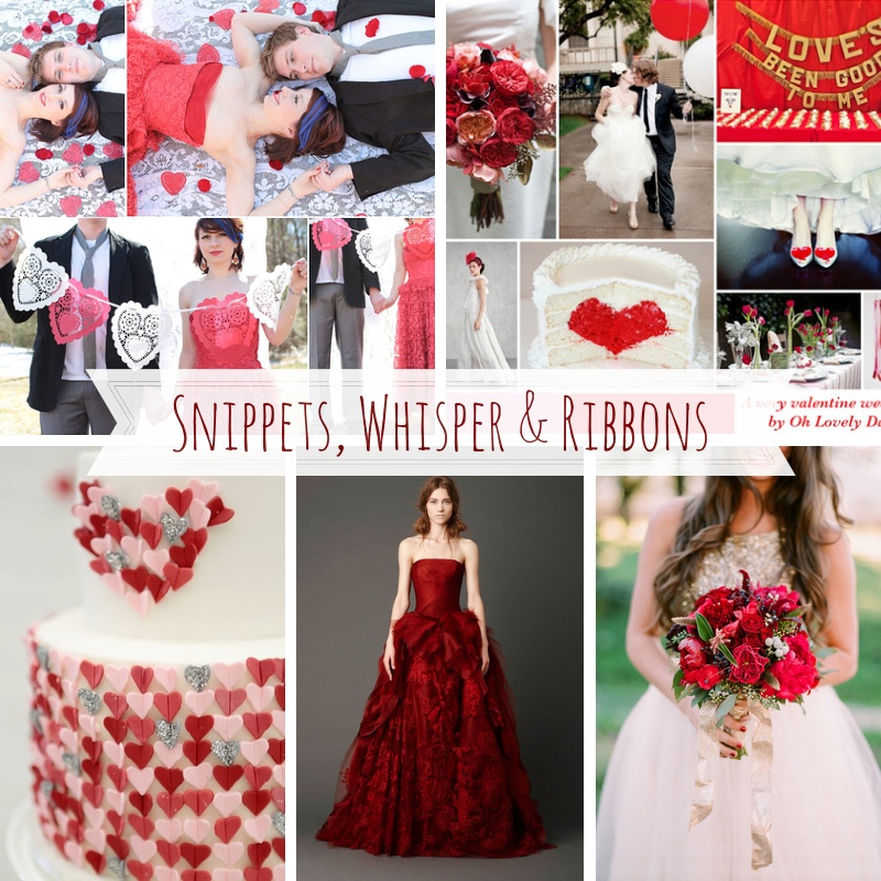Valentines Day Snippets, Whispers & Ribbons