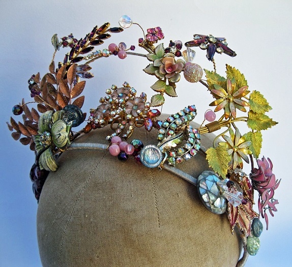 Pastel Jewelled Flower Crown from Cherished