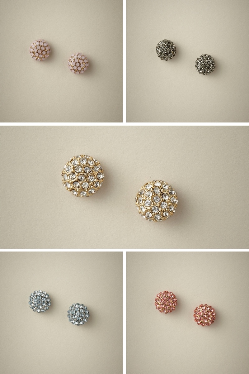 Blossom Stud Bridesmaids Earrings from Elizabeth Bower