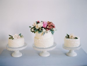 Trio of Pretty Wedding Cakes