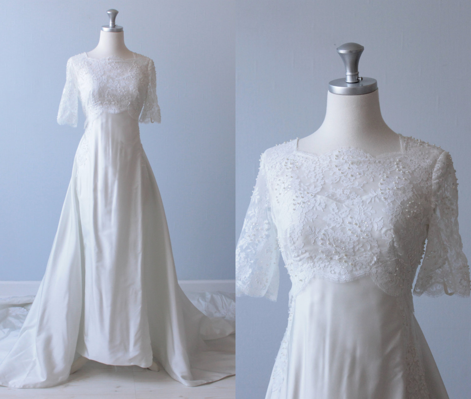 1960s Wedding Dress from The Vintage Mistress