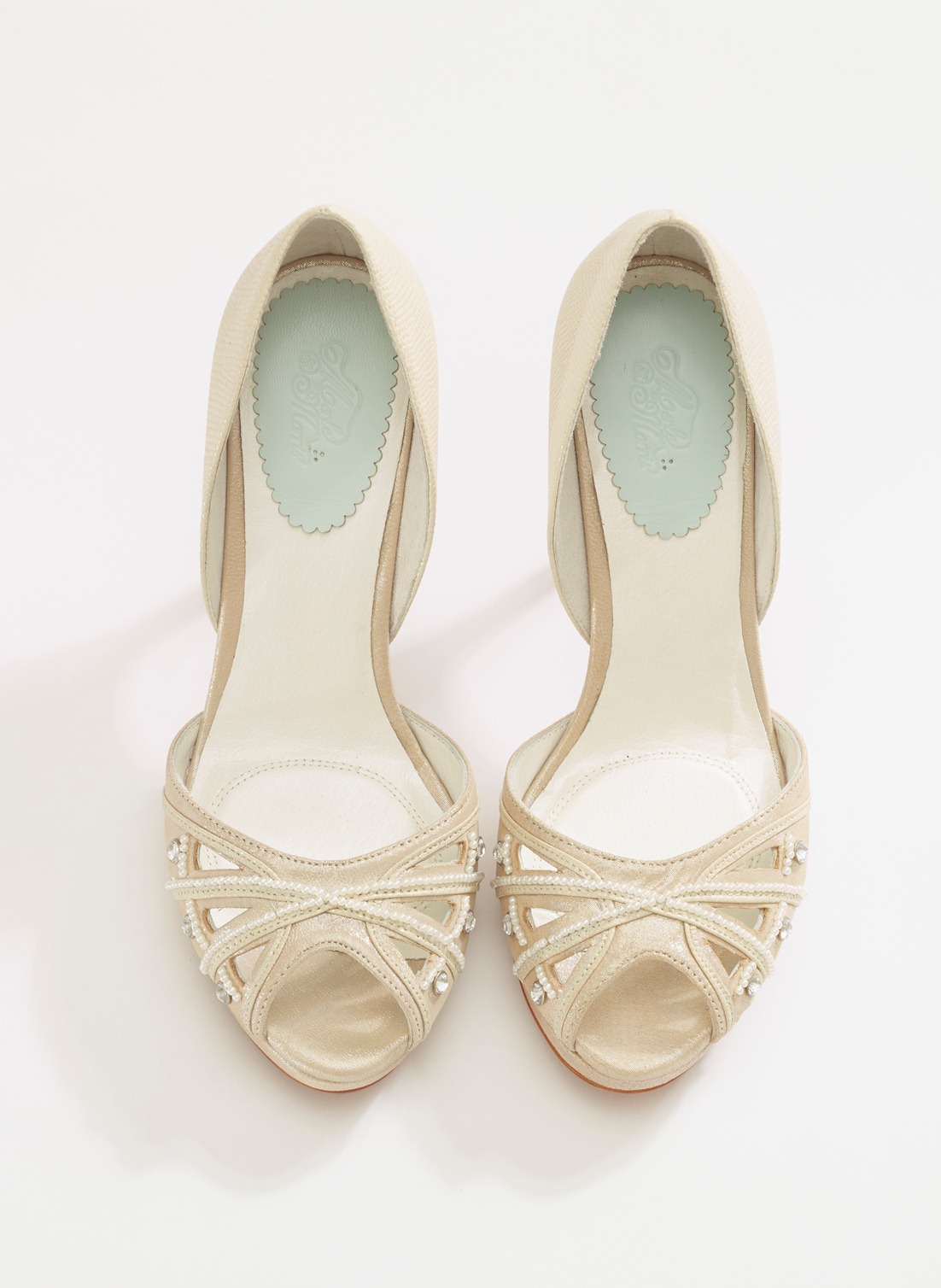 Beautiful Bridal Shoes from Merle & Morris - Anise