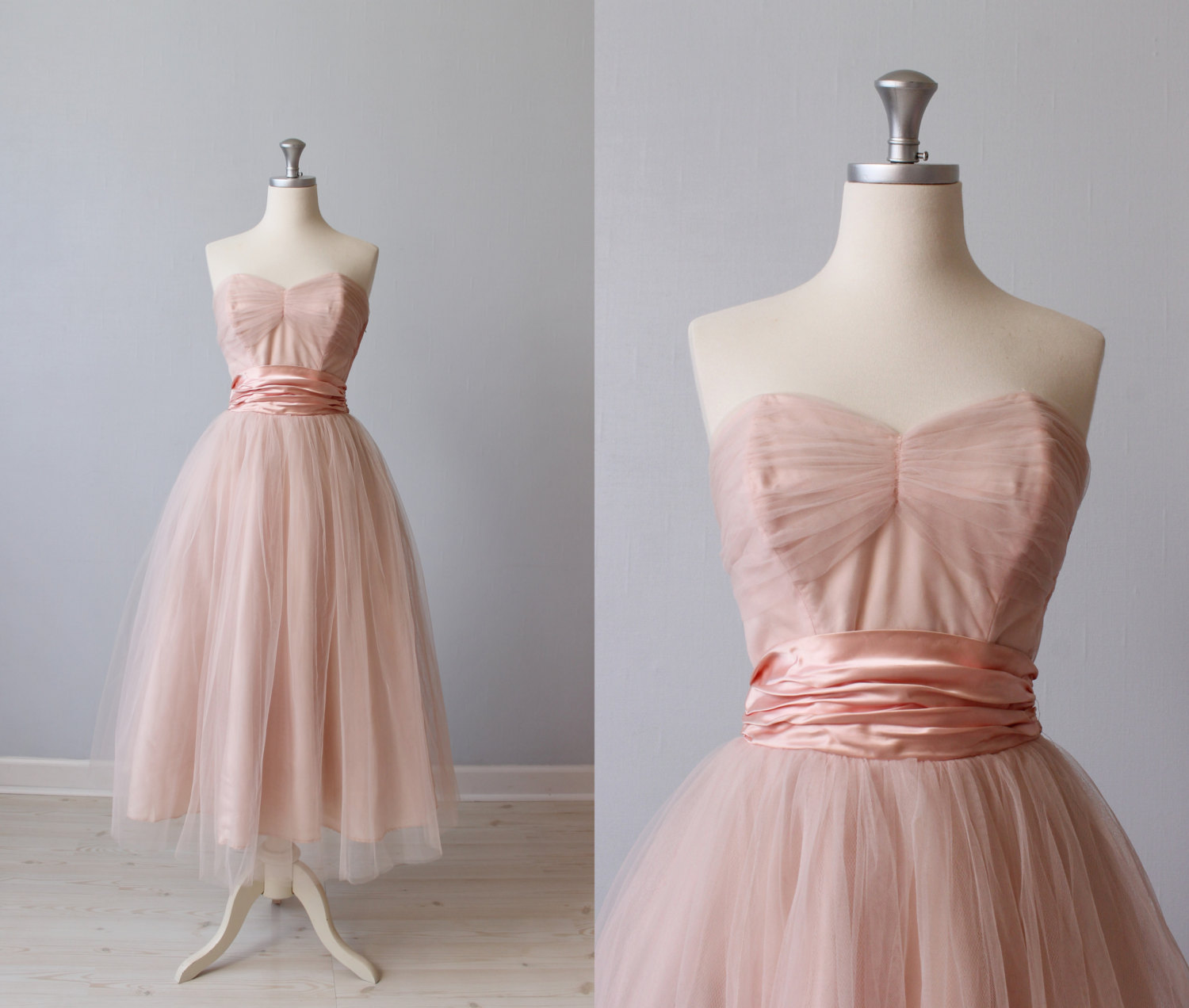 Pink Tulle Dress from The Vintage Mistress