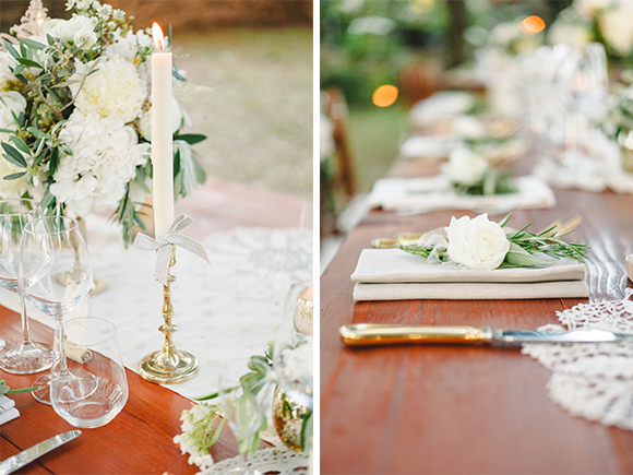 Tuscan Wedding Tablescape