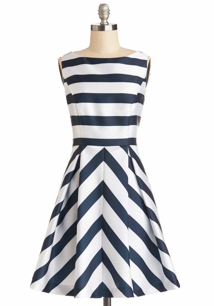Nautical Striped Dress