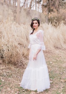 Gorgeous vintage wedding dresses from Gossamer