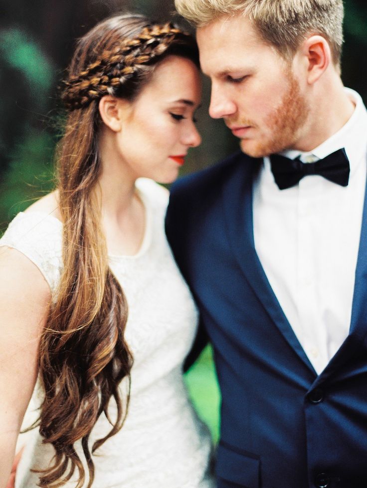 Long & Loose with Braided Crown