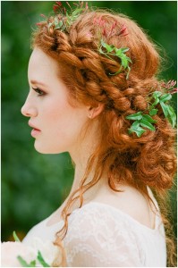 Romantic Braided Updo
