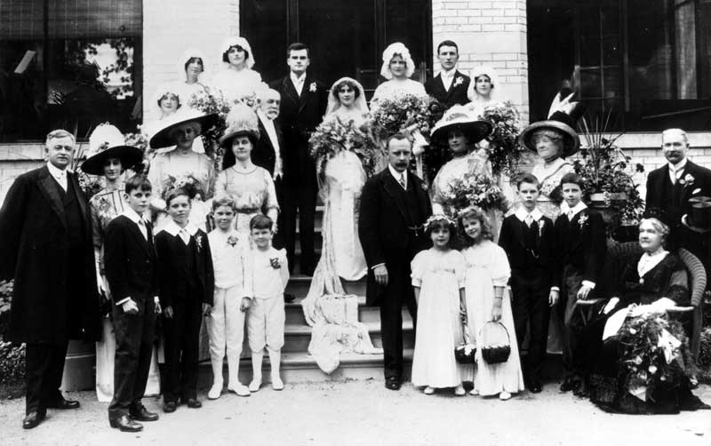 Edwardian Wedding of Douglas Cameron and Mary Nanton