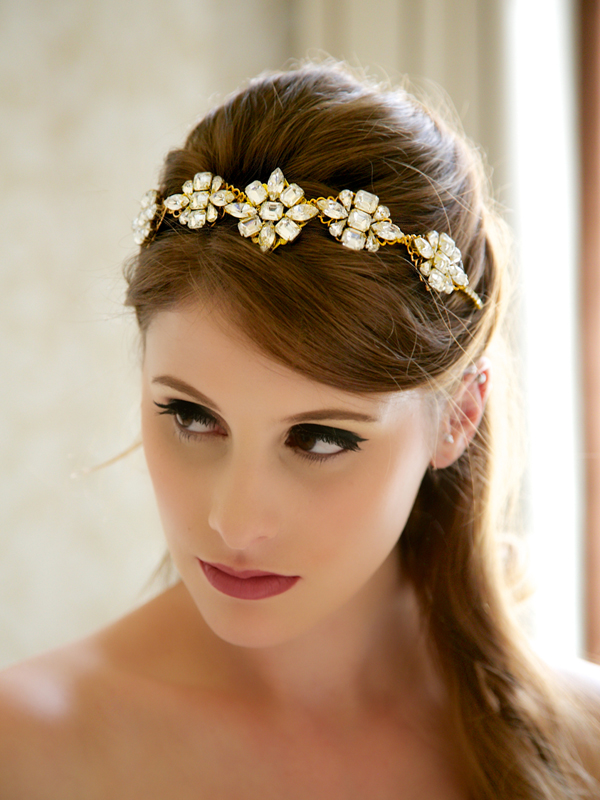 Glamorous Bridal Headpieces from Gilded Shadows - Crystal Crown