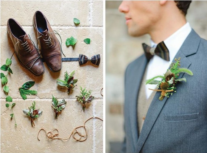 10 Ways to Style Your Groom Vintage - Brogues