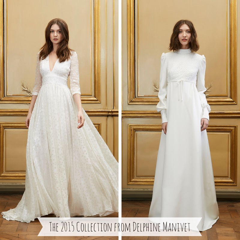 The 2015 Bridal Collection of Vintage Wedding Dresses from Delphine Manivet