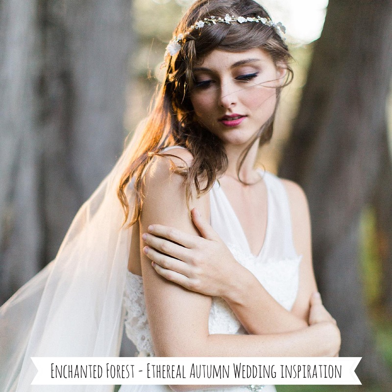 Enchanted Forest - Ethereal Autumn Wedding Inspiration