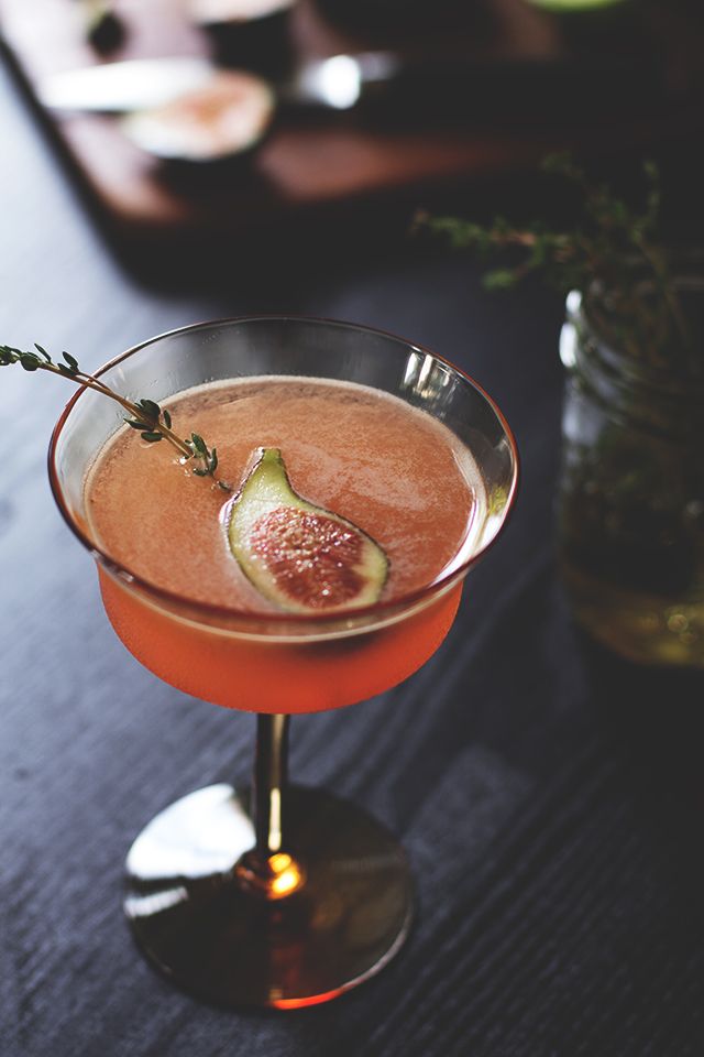 Fig & Thyme Cocktail