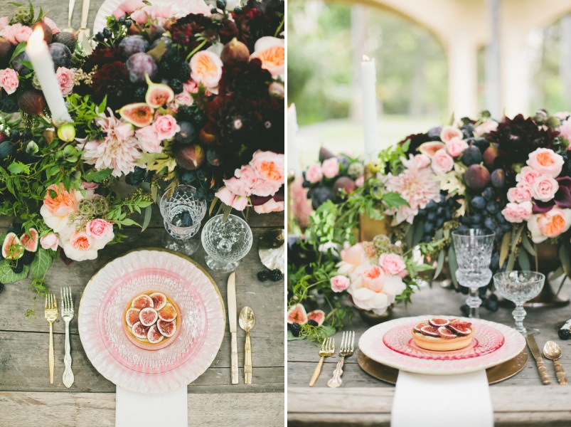 Figs, Garnets & Gold - Autumn Wedding Inspiration Board
