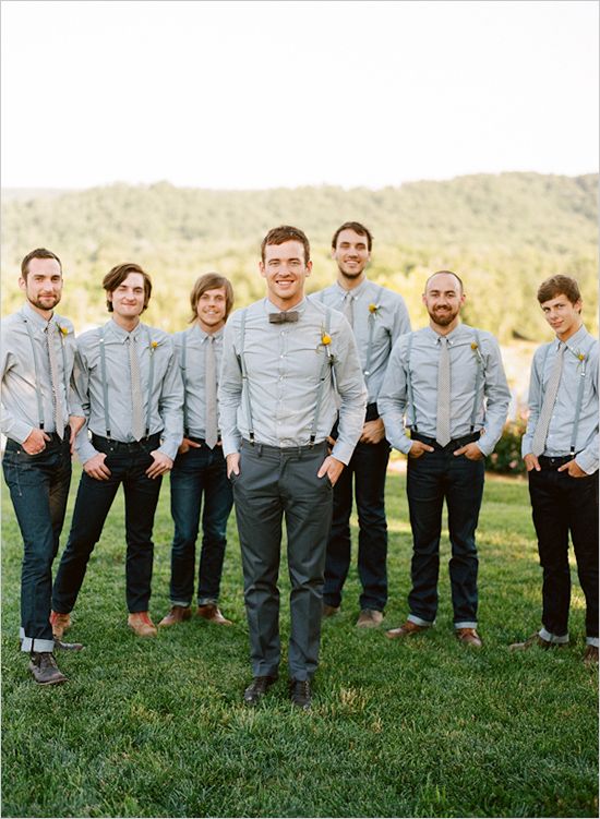 10 Ways to Style Your Groom Vintage - Braces