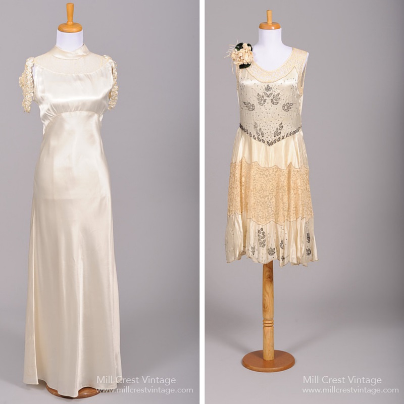 1930s Coral Gown Dress   Vintage Wedding XXS