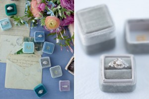 Beautiful Vintage Ring Boxes from The Mrs Box : Chic Vintage Brides