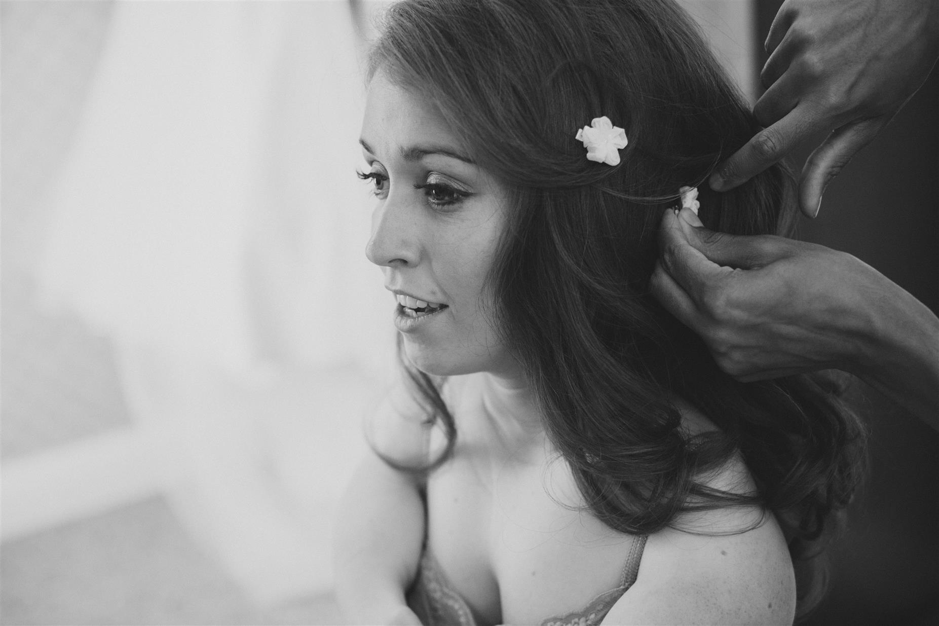 Bridal Makeup - A Spring 1960s Inspired Wedding